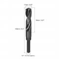 Uxcell Reduced Shank Drill Bit 17mm High Speed Steel Hss 9341 Black Oxide With 1 2 Inch Straight