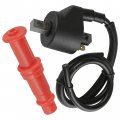 Caltric Ignition Coil With Spark Plug Boot Cap Compatible Polaris Sportsman 400 2001 2002 2003 2004