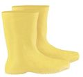 Radnor 3x Yellow 12 Latex Hazmat Overboots With Ribbed And Textured Outsole 