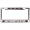 University Of Utah Naval Stars License Plate Metal Frame Full Size Standard Fit For Cars 12 3 In X 6 Uv And Water Resistant 
