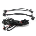 Compatible With Toyota Tundra Oem Led Headlight Conversion Harness Drl Adapter 2014-2019 With Power