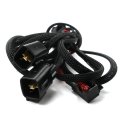 Compatible With Toyota Tundra Oem Led Headlight Conversion Harness Drl Adapter 2014-2019 With Power