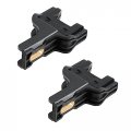 Fusch Pair Of Lh Rh Upper Radiator Bracket Insulator For Chrysler 300 2005-2021i Dodge Charger 2006-2021i Challenger 2008-2021i 