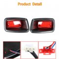 Wflnhb Rear Tail Light 2 Taillights Replacement For Ezgo Txt Golf Cart 1996-2014
