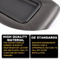 Center Console Lid Repair Kit Arm Rest Latch For 1999-2007 Gmc Sierra Yukon Chevy Silverado Suburban Tahoe 19127364 19127365