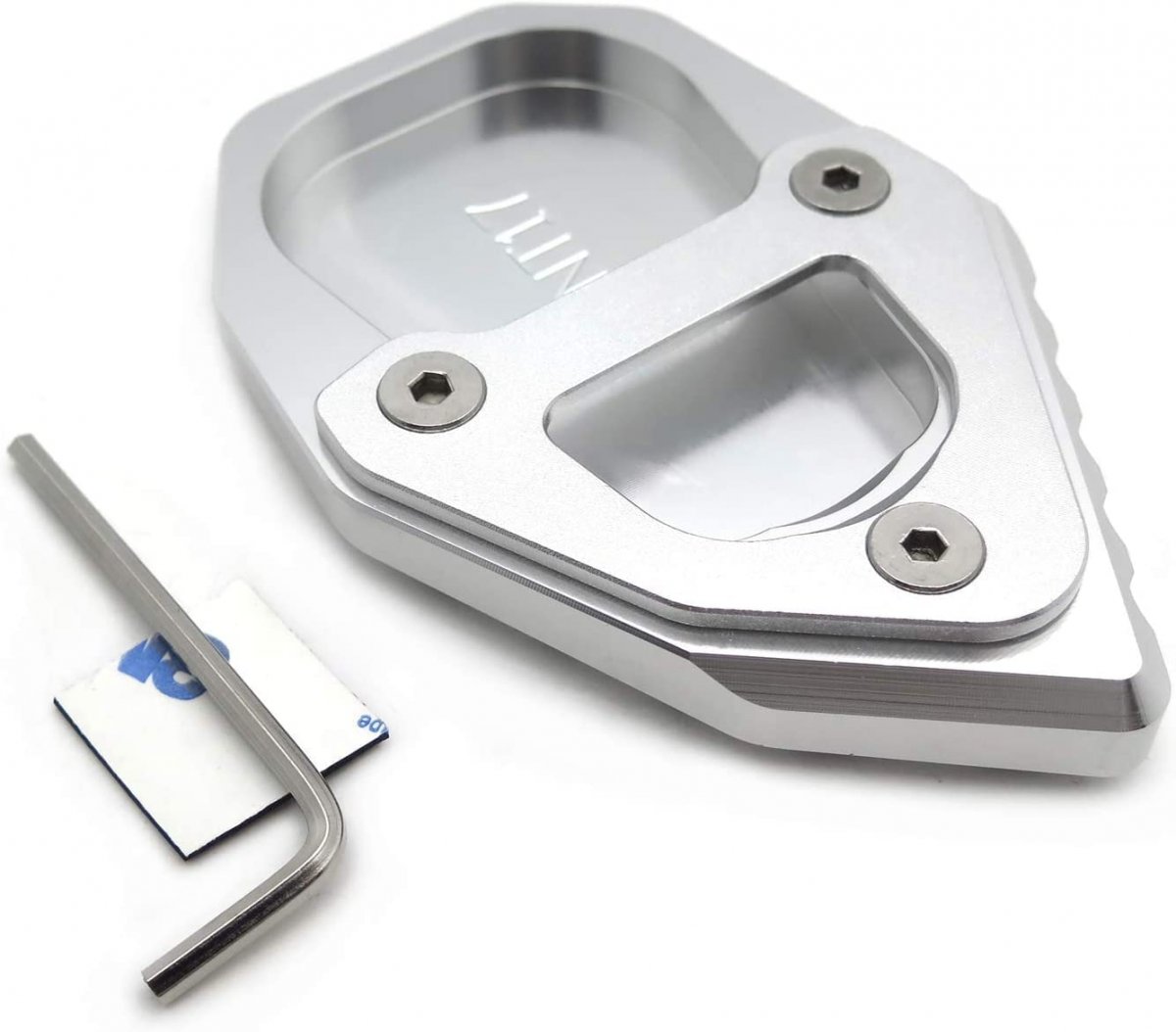 Httmt- Gzsp-jd-025- Motorcycle Cnc Kickstand Side Stand Enlarger Pad For Bimmer R Nine T 2017-2019 18 See Fitment