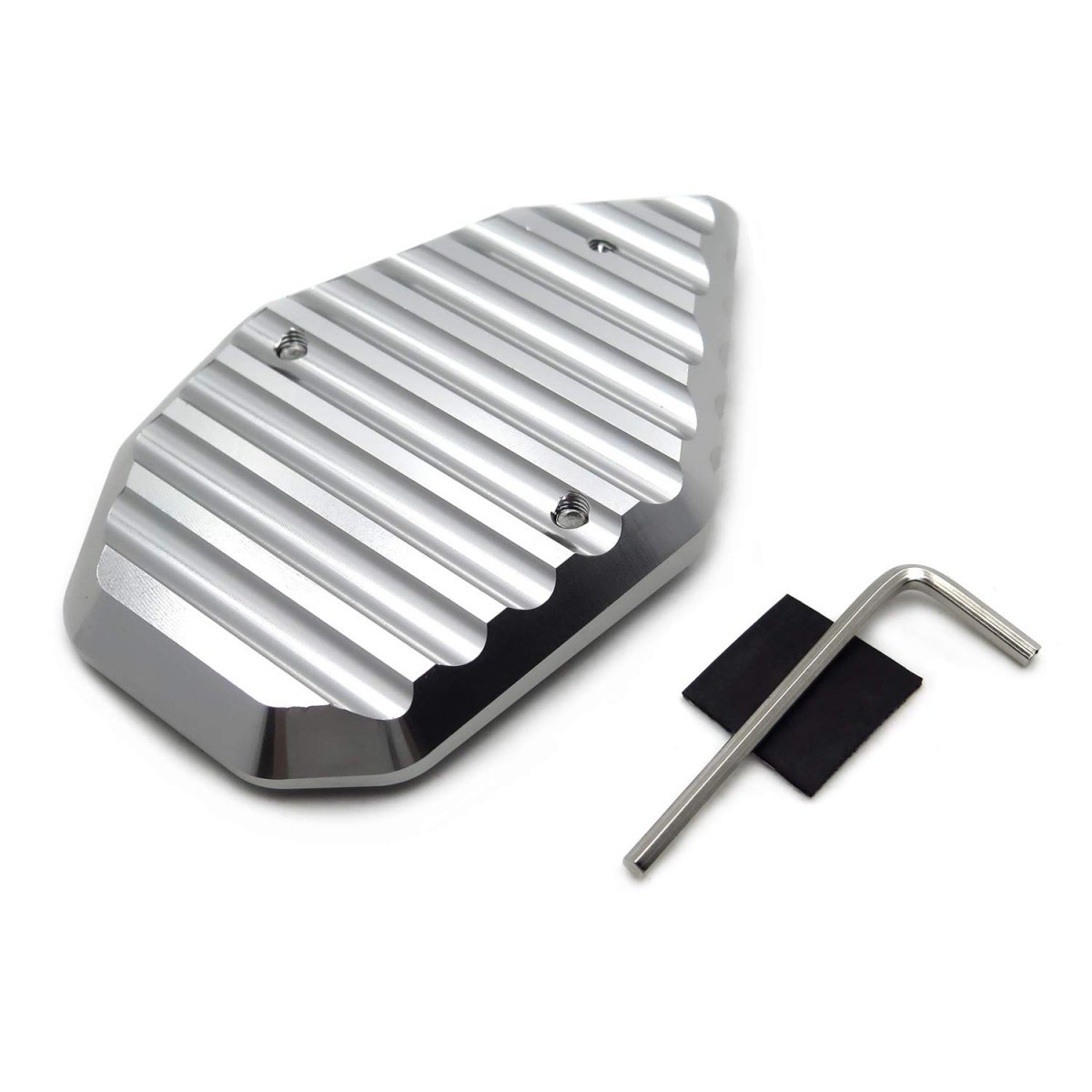 Httmt- Gzsp-jd-025- Motorcycle Cnc Kickstand Side Stand Enlarger Pad For Bimmer R Nine T 2017-2019 18 See Fitment