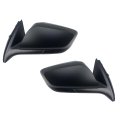 Spieg Side Mirror Set For 2014-2020 Chevrolet Impala Power Adjustment Non-heated Manual Folding Black 3 Pins Pair Gm1320459 