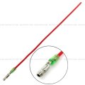 10 Sets Red Positive 14 Gauge Wire With Male Or Female Bullet Terminals Connector Block And Insulating Sleeves Fit Various