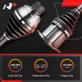 A-premium Pair 2 Front Cv Axle Shaft Assembly Compatible With Infiniti Fx35 2003 2004 2005 2006 2007 2008 3 5l Awd Driver And
