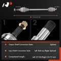A-premium Pair 2 Front Cv Axle Shaft Assembly Compatible With Infiniti Fx35 2003 2004 2005 2006 2007 2008 3 5l Awd Driver And