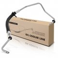A-premium Automatic Transmission Oil Cooler Line Hose Assembly Compatible With Chevrolet Express 2500 3500 2006-2016 4500 Gmc