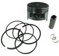 Piston Kit 200cc 4-stroke 63mm Cg200 B 63 Pin 15 H 46 Ctr To Top 23 5