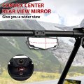 Sautvs Side Mirrors Rearview Kit For Polaris Rzr 900 Trail Folding Center Convex Rear View Mirror S 1000 Premium Ultimate