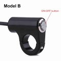 12v 7 8 22mm Motorcycle Handlebar Switch Weatherproof Aluminum Alloy Mount For Atv Mini Bike Dirt