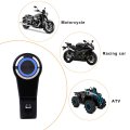 12v 7 8 22mm Motorcycle Handlebar Switch Weatherproof Aluminum Alloy Mount For Atv Mini Bike Dirt