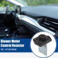 Acropix Hvac Temp Control Blower Motor Resistor Module Fit For Hyundai Accent Pack Of 1 Black
