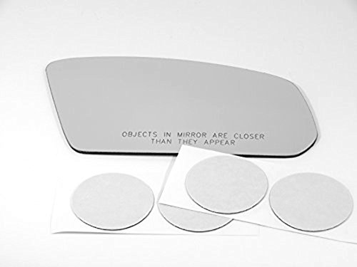 Right Passenger Convex Mirror Glass Lens For 03-07 Ion Clear With Adhesive 3 75 In X 6 8 Model 3781