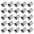 50pcs Wire Thread Inserts M8 X 1 25 2d 16mm Metric 304 Stainless Steel Helical Type Coiled Repair Kit Screw Threaded Sleeve 