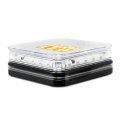 Ms75ac Permanent Mount Amber White Led Mini Beacon 10 Flash Patterns Sae Class 1 Brightness Ip67 Waterproof With Stainless 