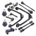 13pcs Front Control Arm Suspension Kit For Chevy Silverado Avalanche Suburban And Gmc Sierra Yukon Cadillac Escalade 6-lug 