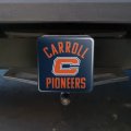 Carroll University Pioneers Logo Tow Trailer Hitch Cover Plug Insert 1 4 Inch 25