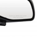 Ocpty Passenger Side Mirror For 1992-1997 Ford F Super Duty Outside Accessories Easy-adjustable Manual Fold Non-heated View