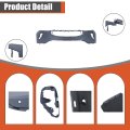 Front Bumper Cover Replacement For Escape 2023 2024 Primed Plastic With Park Sensor Holes Direct