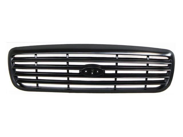 Grille Assembly Horizontal Bars Black For 1998-2011 Ford Crown Victoria