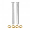Acropix Door Hinge Pin Bushing Repair Kit Replacement Fit For Grand Cherokee Pack Of 6 Silver Tone Gold 