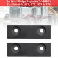 Topteng 2x Car Door Wedge Replaces For Peterbilt 375 1988-1995 377 1988-2000 378 1988-2007 379 1987-2007 20-10831