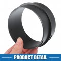 A Absopro Car Air Ducting Connector Straight Heater Duct Joiner Pipe 3 54 90mm Od Black