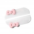 Car Exterior Rear View Mirror Rain Block Cartoon Cute Pvc Wing Eyebrow Cover Trim Side Shield Transparent