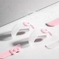 Car Exterior Rear View Mirror Rain Block Cartoon Cute Pvc Wing Eyebrow Cover Trim Side Shield Transparent