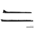Side Skirt Extension For Honda Civic Sedan 4 Door 2016 2017 2018 2019 2020 2021 Including Si Model Not Fit 2 Or Type-r