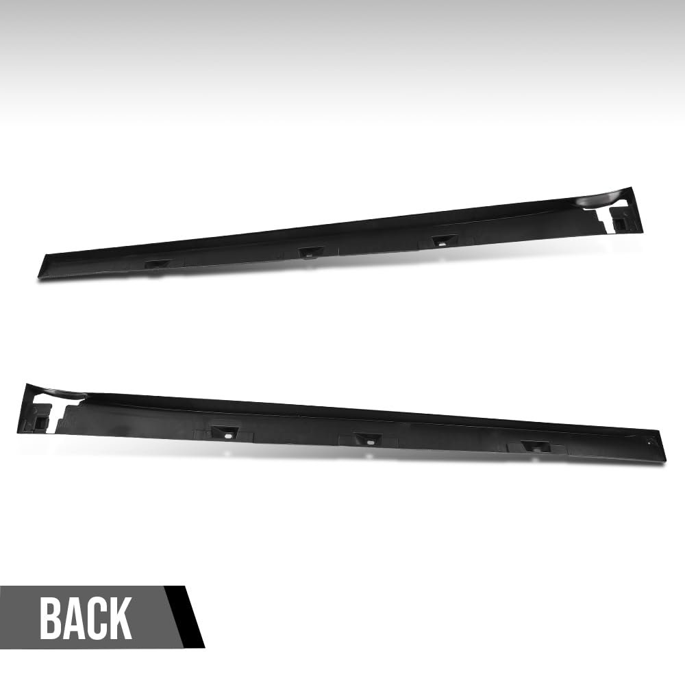 Side Skirt Extension For Honda Civic Sedan 4 Door 2016 2017 2018 2019 2020 2021 Including Si Model Not Fit 2 Or Type-r