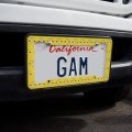 Minions Stuart Face License Plate Tag Frame