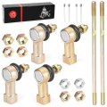 Left Right Tie Rod Ends Kit For Honda Trx400ex 1999-2008 Trx400x 2009-2014 
