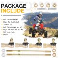 Left And Right Tie Rod Ends Kit For Honda Trx400ex 1999 2008 Trx400x 2009 2014 Part Number 53158 Hn1 003