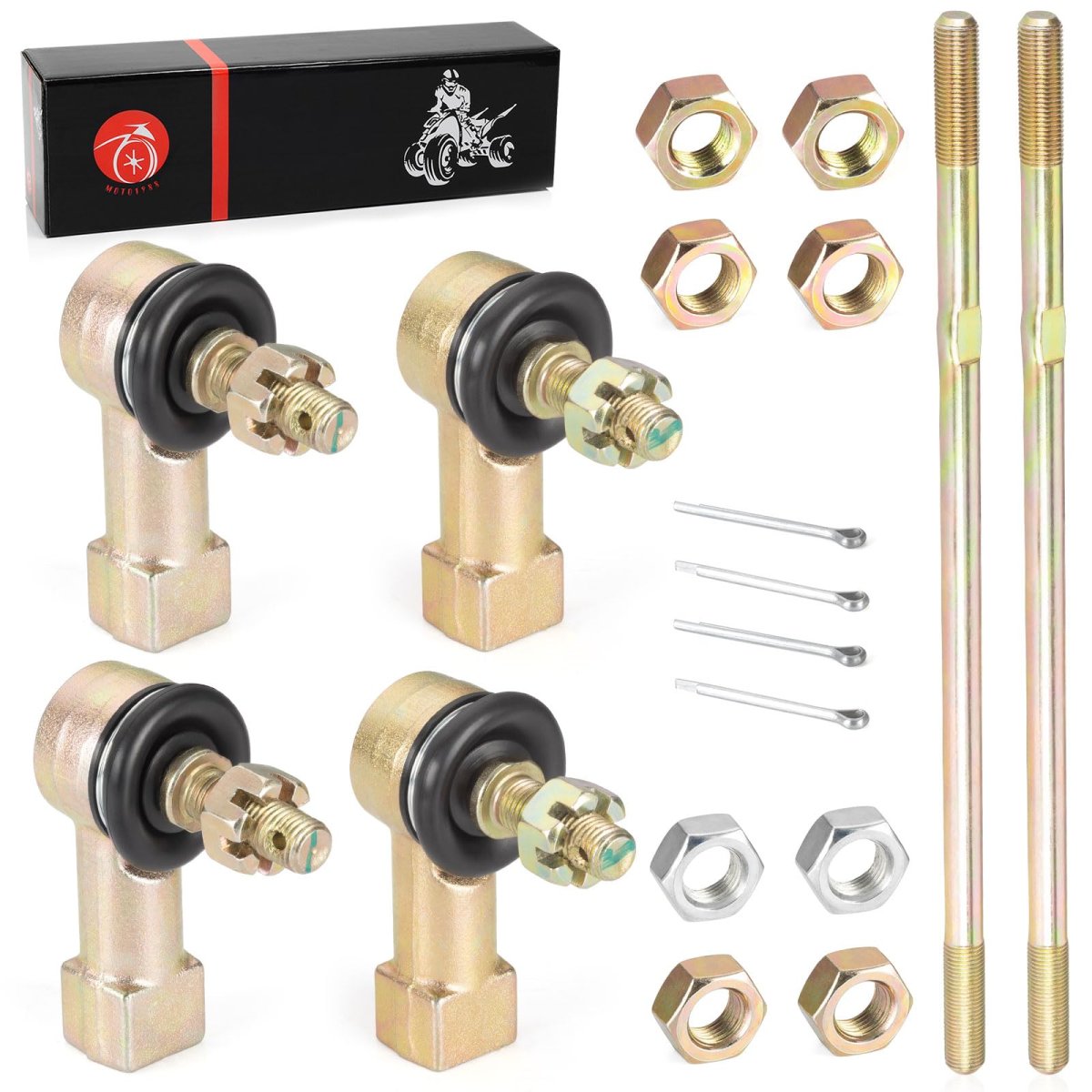 Left And Right Tie Rod Ends Kit For Honda Trx400ex 1999 2008 Trx400x 2009 2014 Part Number 53158 Hn1 003