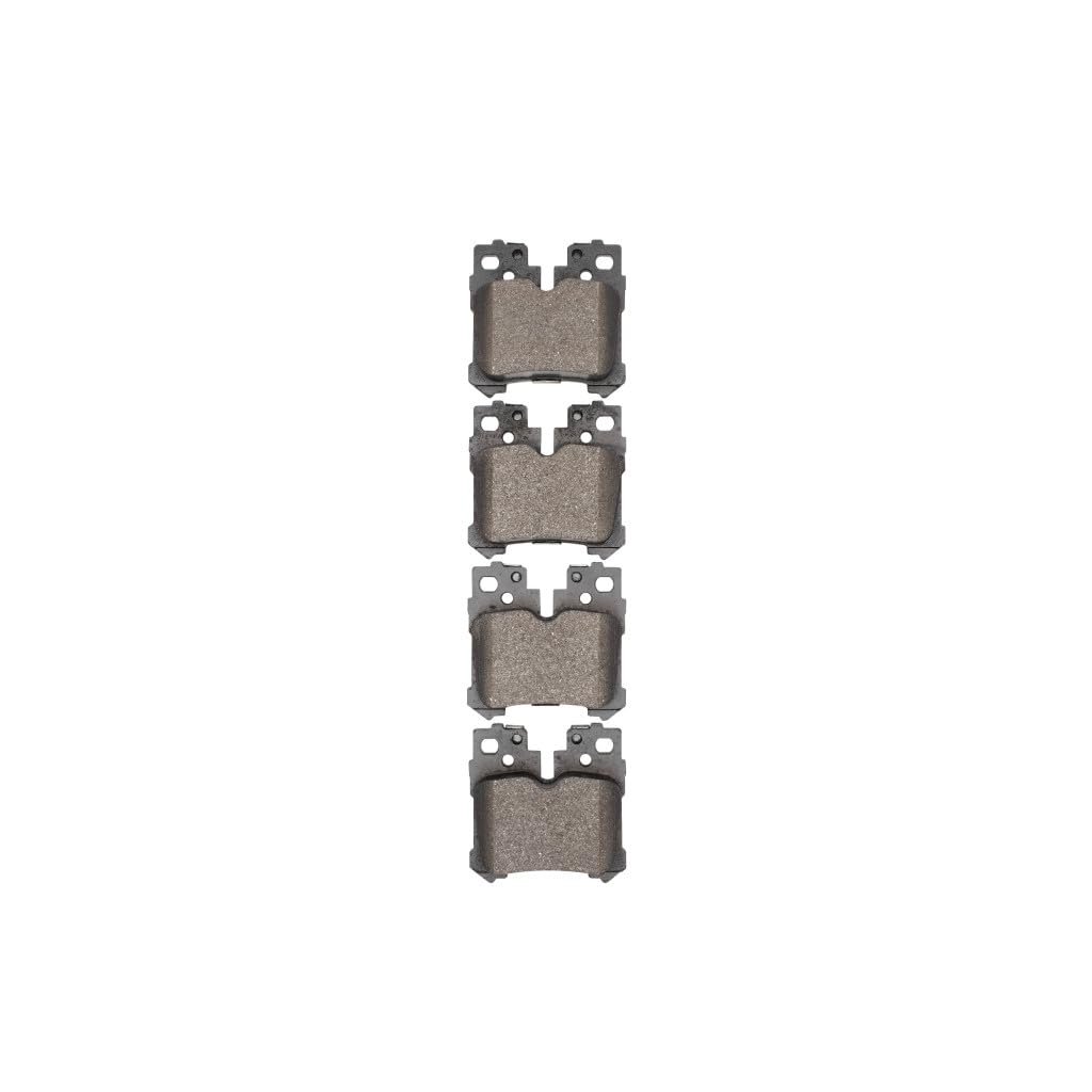 Front Brake Pads For Lexus Ls600h 2008 2016 Low Metallic Friction Electronic Wear Sensor 2 95 In Inner And Outer Pad Width 5000