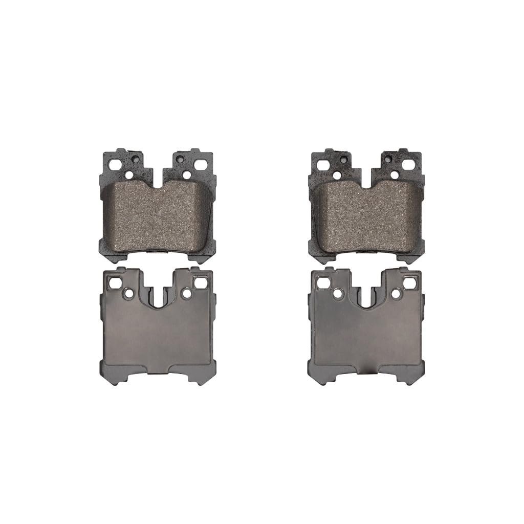 Front Brake Pads For Lexus Ls600h 2008 2016 Low Metallic Friction Electronic Wear Sensor 2 95 In Inner And Outer Pad Width 5000