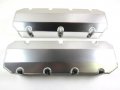 Bbc 454 Fabricated Tall Alum Valve Cover Short Bolt Clear Anodize E41322ca 