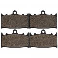 Niche Brake Pad Set For Kawasaki Ninja Zx6r Zzr600 Suzuki Sv1000s 43082-1142 Front Organic 2 Pack