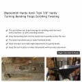 Blacksmith Hardy Anvil Tool 7 8 In Turning Bending Forge Scrolling Twisting For Metal Work Silver Steel Fork