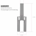 Blacksmith Hardy Anvil Tool 7 8 In Turning Bending Forge Scrolling Twisting For Metal Work Silver Steel Fork