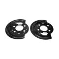 Rear Brake Backing Plates For Gmc Sierra 3500 Hd 2007 2008 2009 2010 Black Steel Rust Resistant Dust Shields 19121912 19121913 