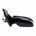 Spieg To1320357 Driver Side Mirror Replacement For Toyota Prius 2016-2020 Power Heated Blind Spot Monitor Paintable Black 6pin