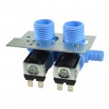 Hqrp 2-pack Washing Machine Water Inlet Valves W Bracket For Magic Chef 2dhtw4305tq0 