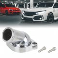 X Autohaux Engine Coolant Water Neck Thermostat Housing For Chevy 4 8 5 3 6 0l 45 Degree